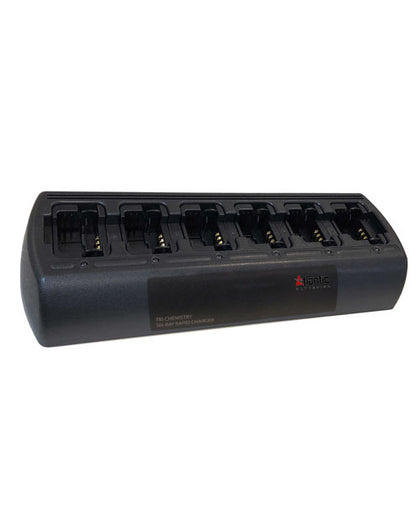 Motorola APX 6000 Universal Rapid Six-Bay Drop-in Charger - AtlanticBatteries.com
